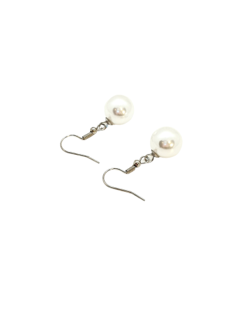 earrings steel silver with pearls1